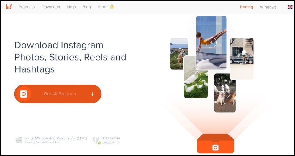 4K IG Stories Homepage