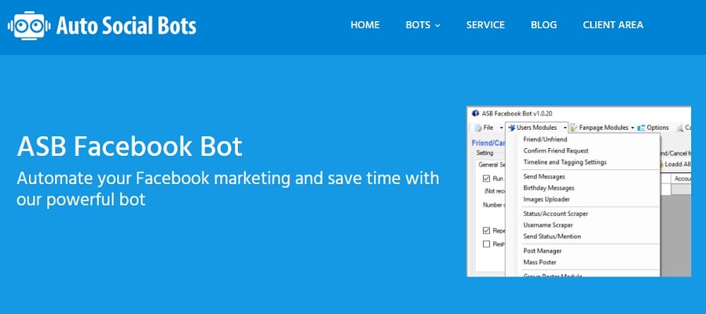 ASB Facebook Bot