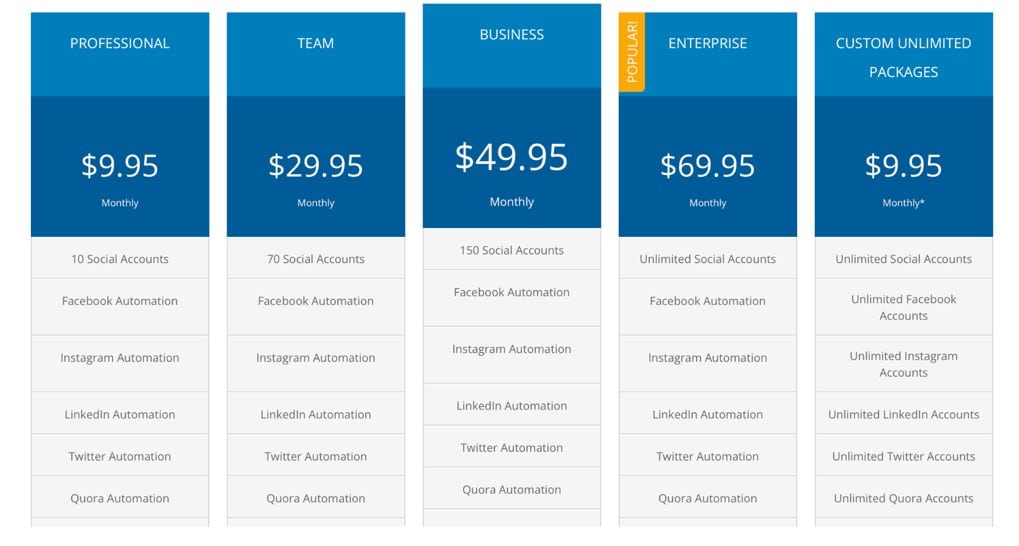 Affordable Pricing