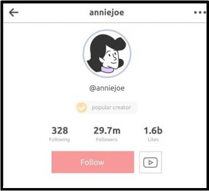An account with strange numbers