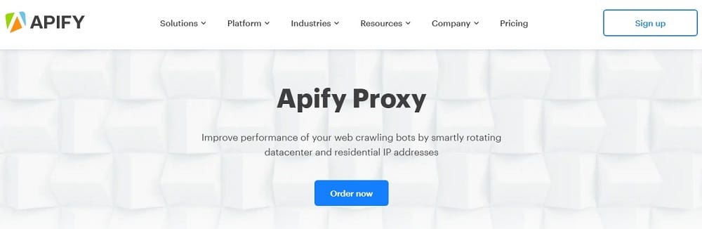 Apify Homepage