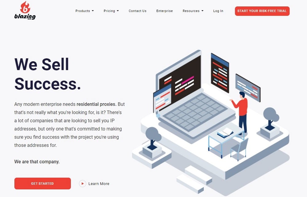 Blazing seo Residential Proxies