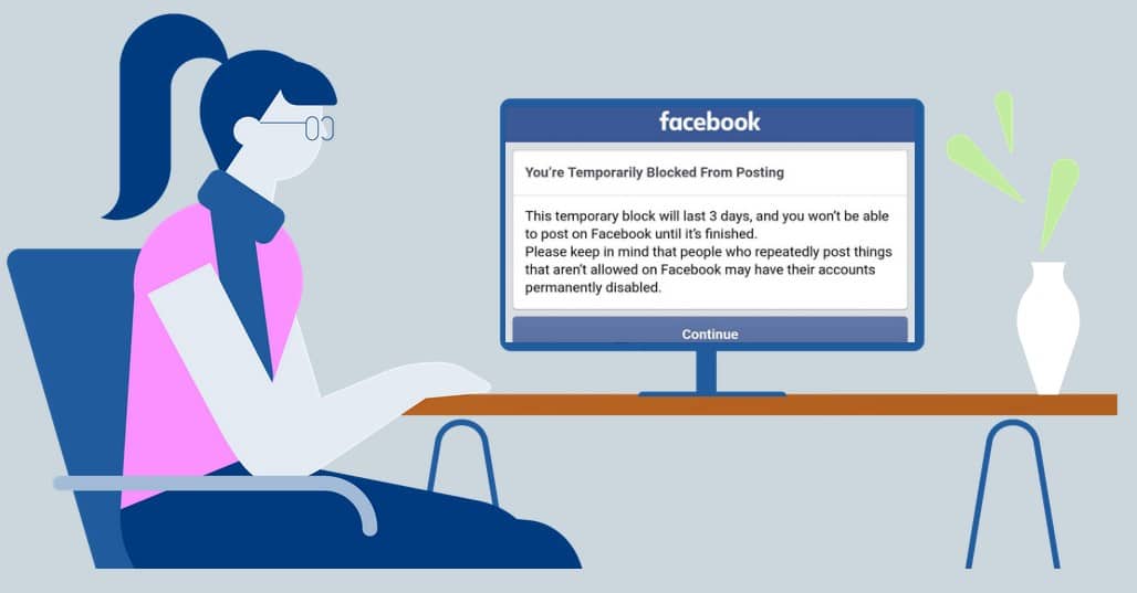 Blocked Facebook Account