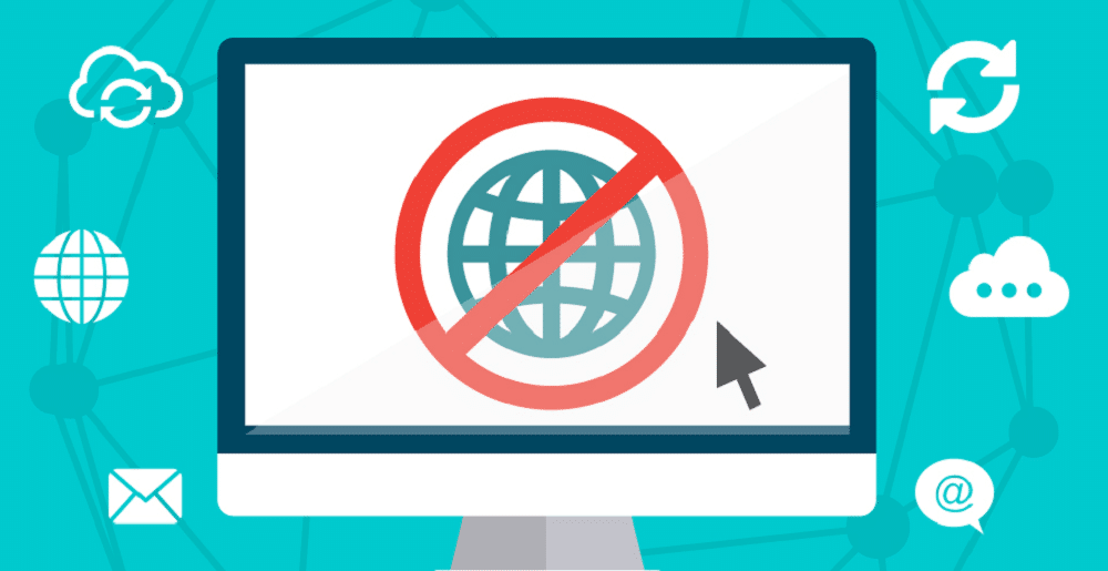Blocked website