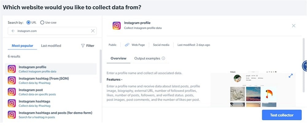 Bright Data Instagram Scraper