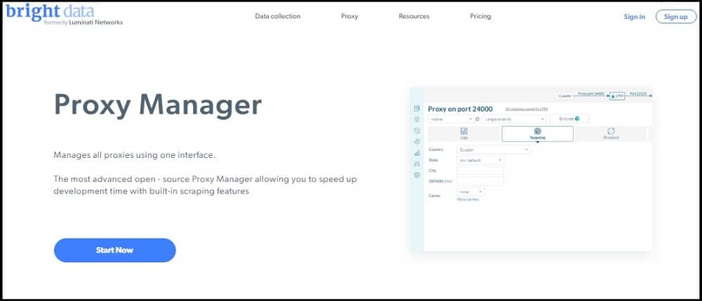 Bright Data Proxy Manager