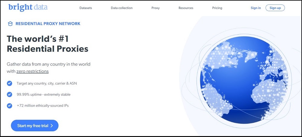 Bright Data Residential Overview