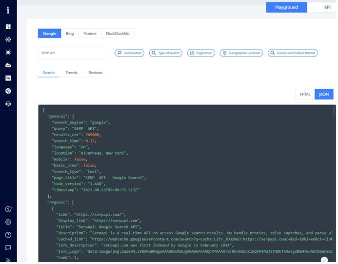 Bright Data Search Engine Crawler