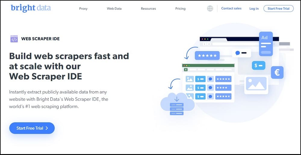 Bright Data for Best No-Code Web Scraping Tool