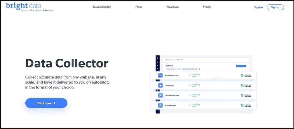 Bright Data for Data Collector