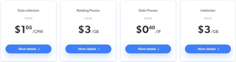 Bright Data formarly Luminati Pricing