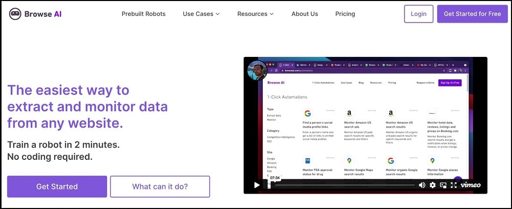 Browse AI Overview