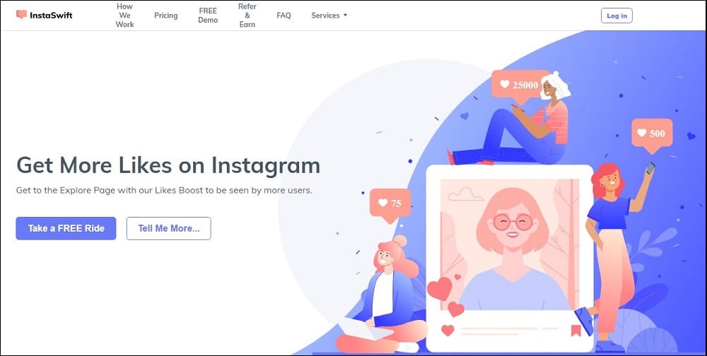 Buy Instagram Like for InstaSwift