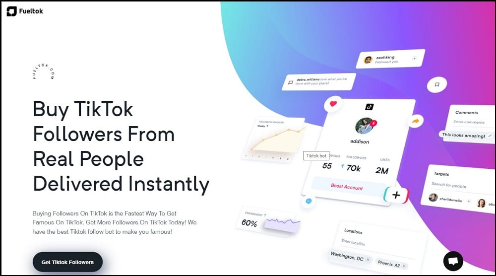 Buy TikTok Followers for Fueltok