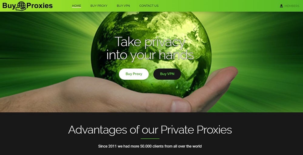 BuyProxies for dedicated proxies