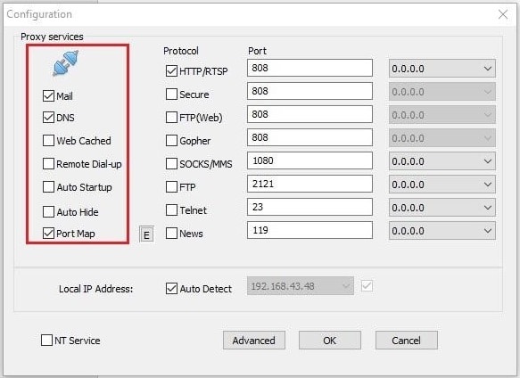CCProxy more convenient