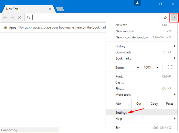 Chrome Settings