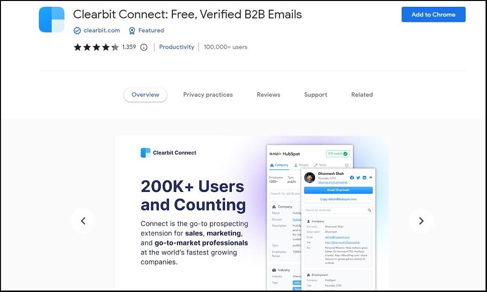 ClearBit Connect Overview