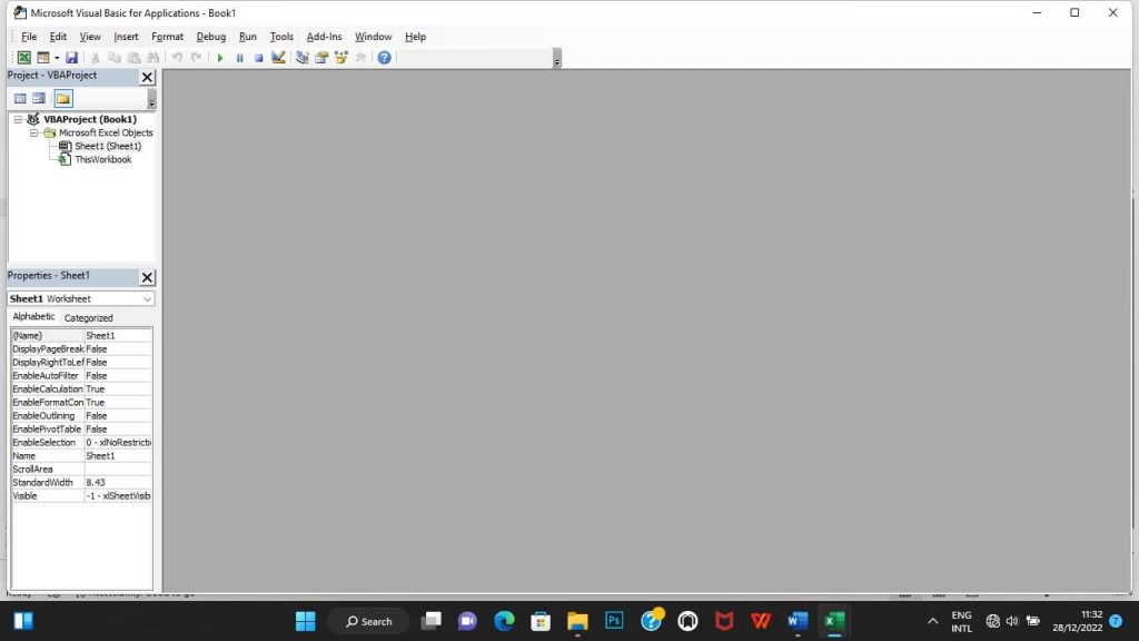 Clicked Visual Basic