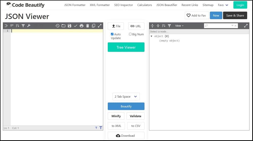 Codebeautify overview