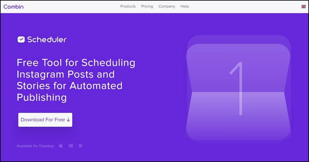 Combin for Instagram Schedulers