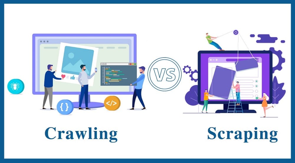 Crawling VS Scraping
