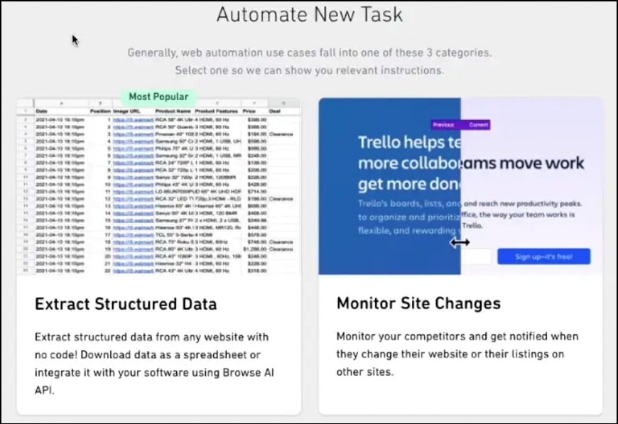 Create a new task