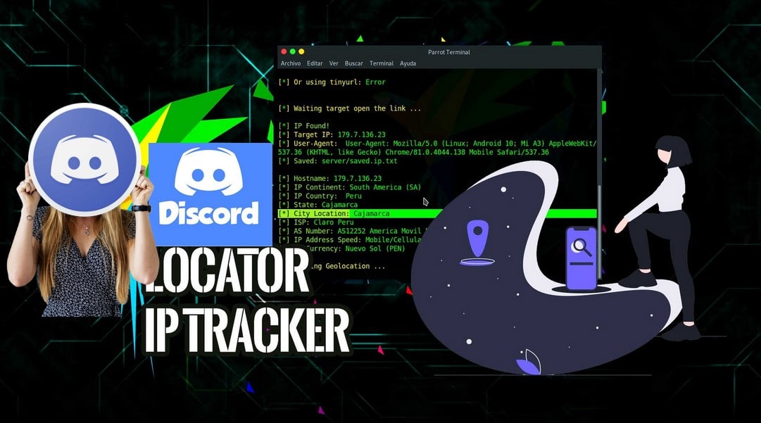 Custom IP Logger for discord