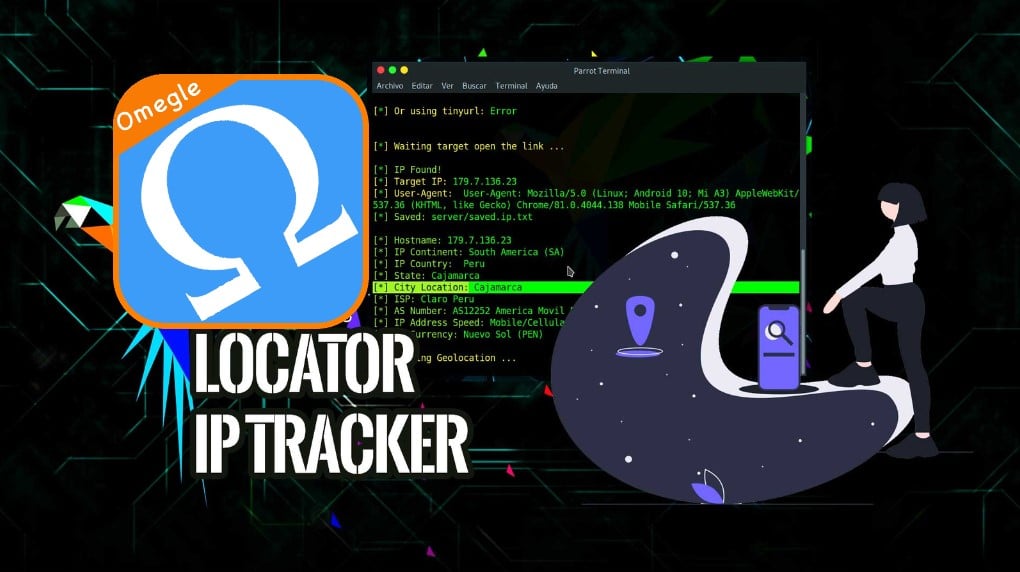 Custom Omegle IP Grabber