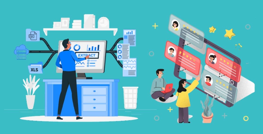 Customers Review Analysis with scraping