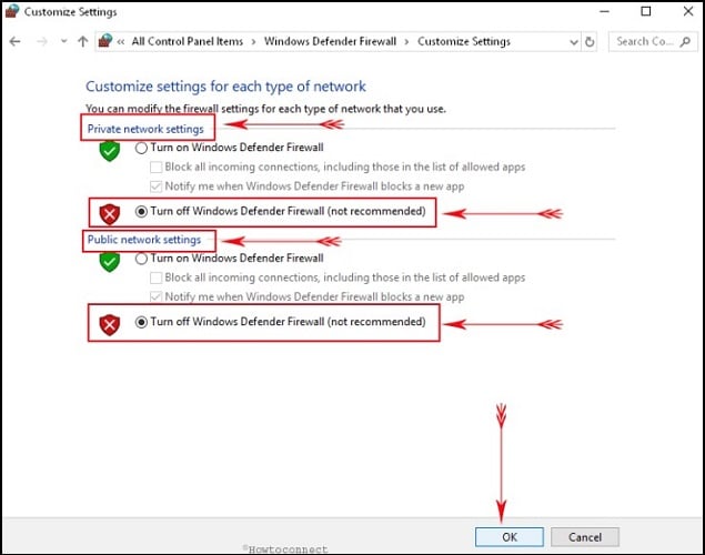 Customize Network Setting