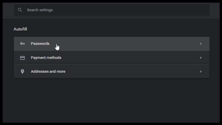 Depending on your Chrome version