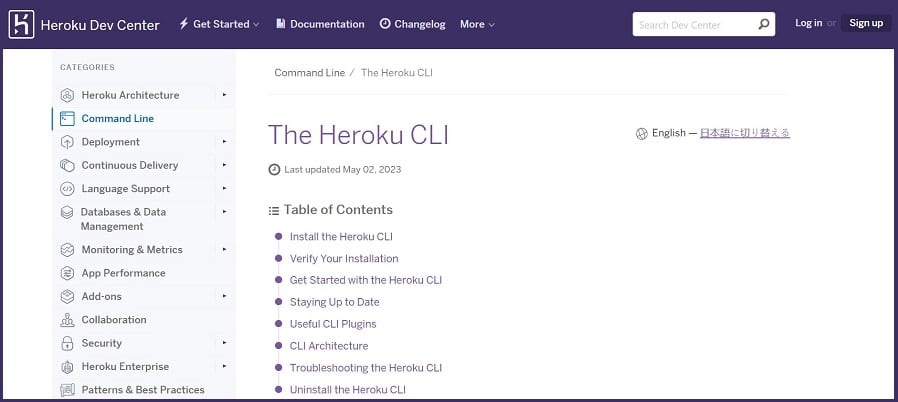 Deploying with Heroku CLI