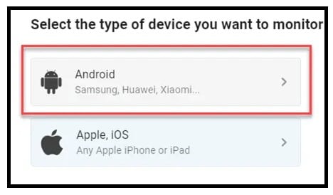 Device operating system of your target
