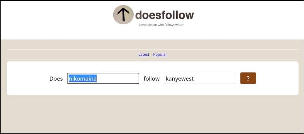 DoesFollow