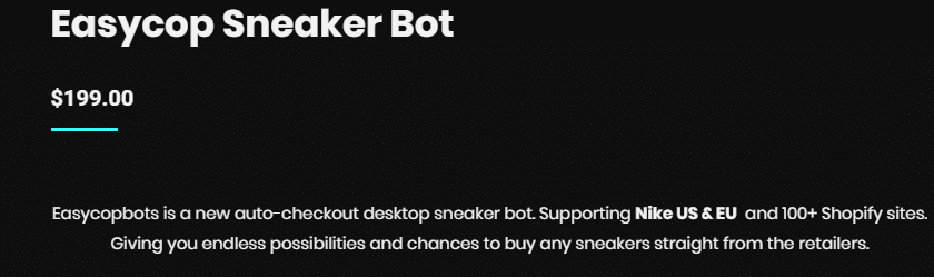 Easycop price
