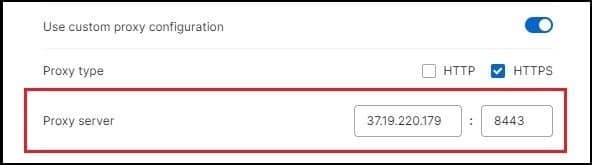 Enter your IP address and post