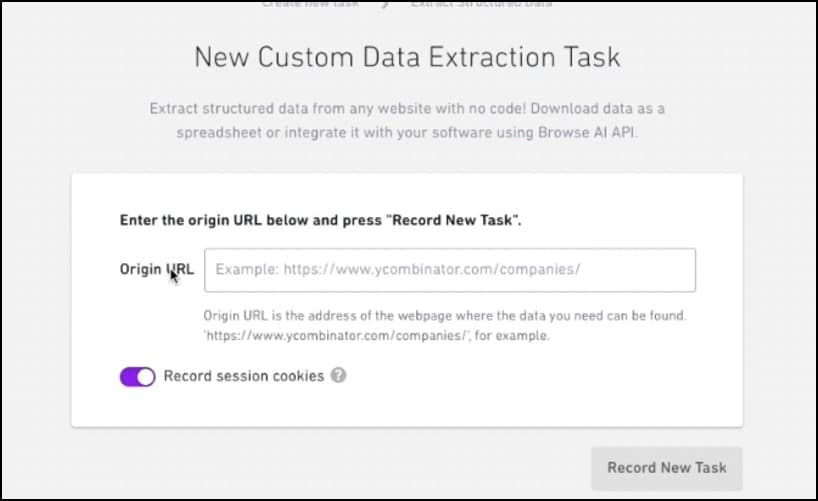 Extract Structured Data