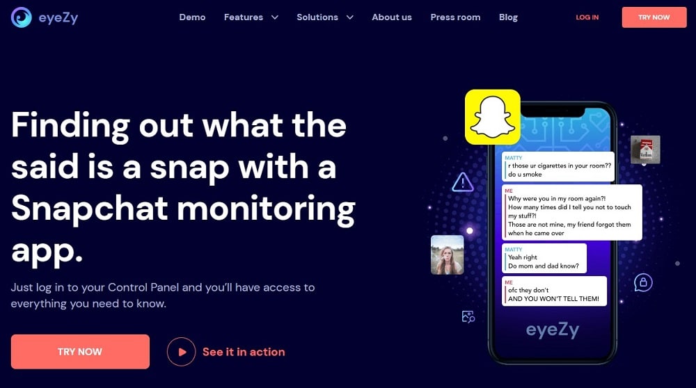 EyeZy for Snapchat Viewers