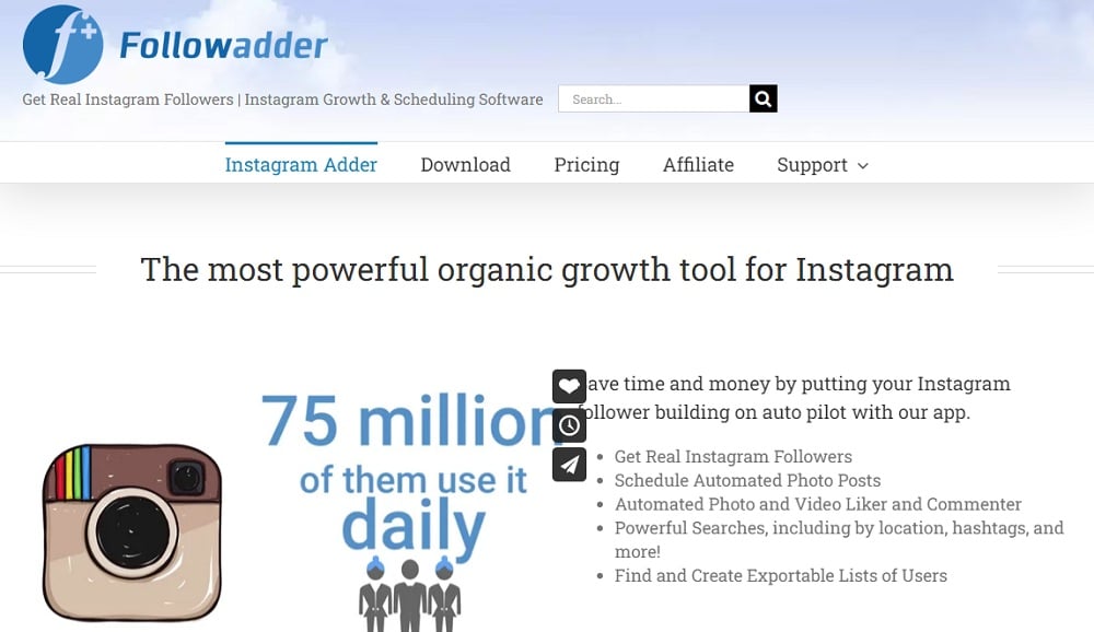 FollowAdder Home Image