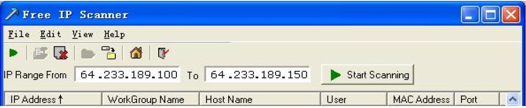 Free IP Scanner