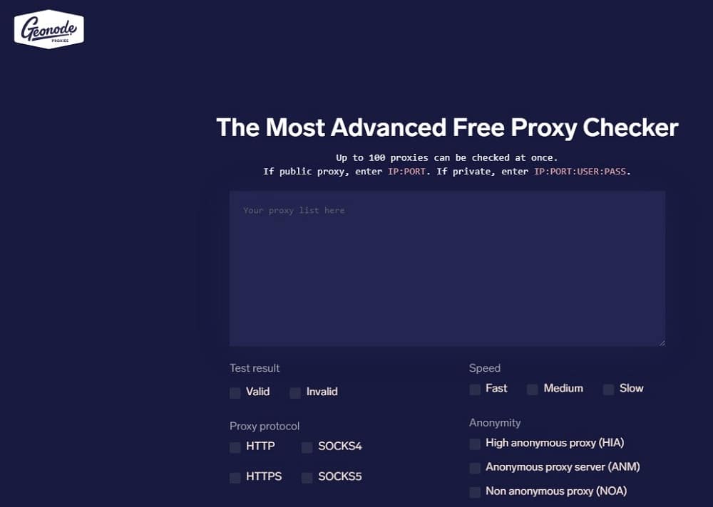 Geonode Proxies Overview