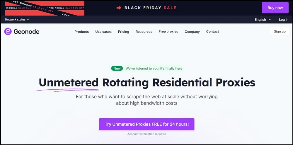 Geonode Residential Proxies Overview