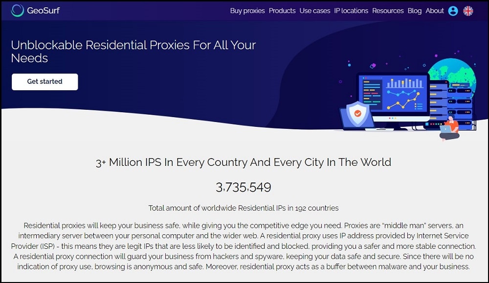 Geosurf one of the best Residential Proxies