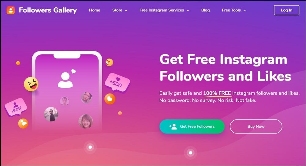 Get Free Instagram Followers for Follower Gallery