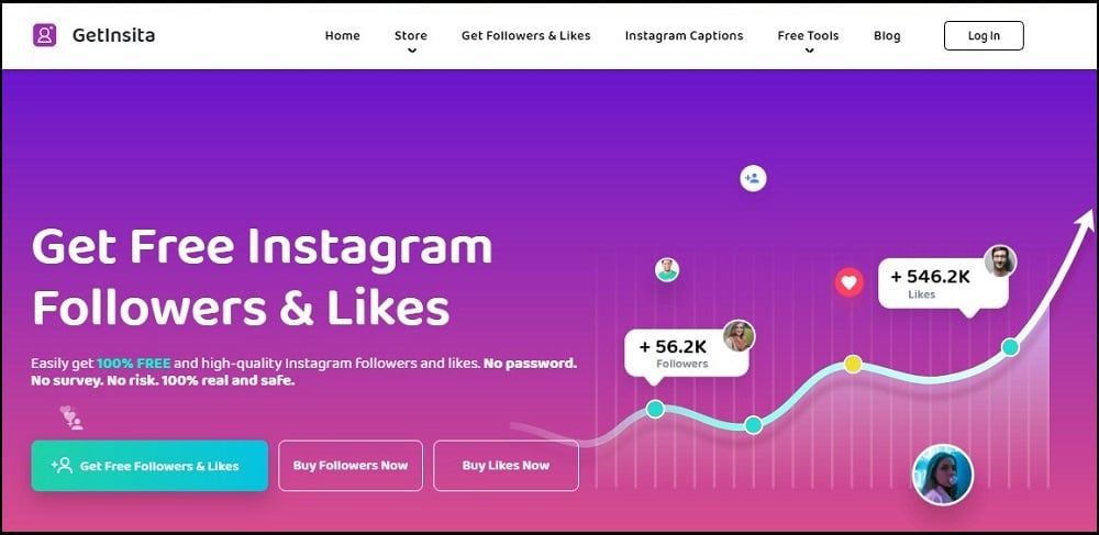 Get Free Instagram Followers for GetInsta