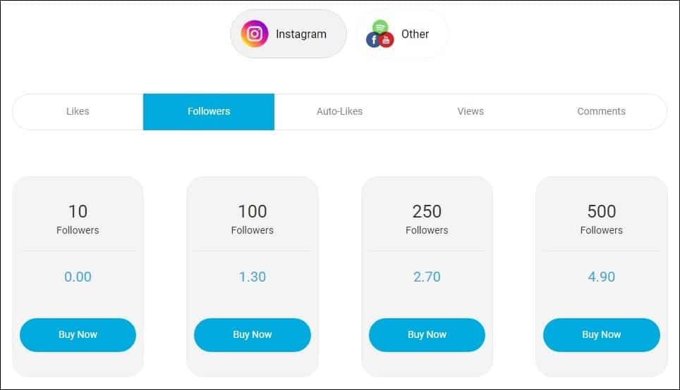 Get Free Instagram Followers for Poprey