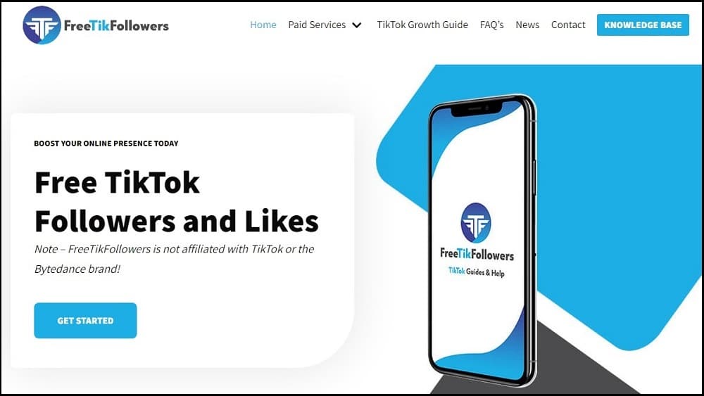 Get Free Tiktok Followers for FreeTikFollowers