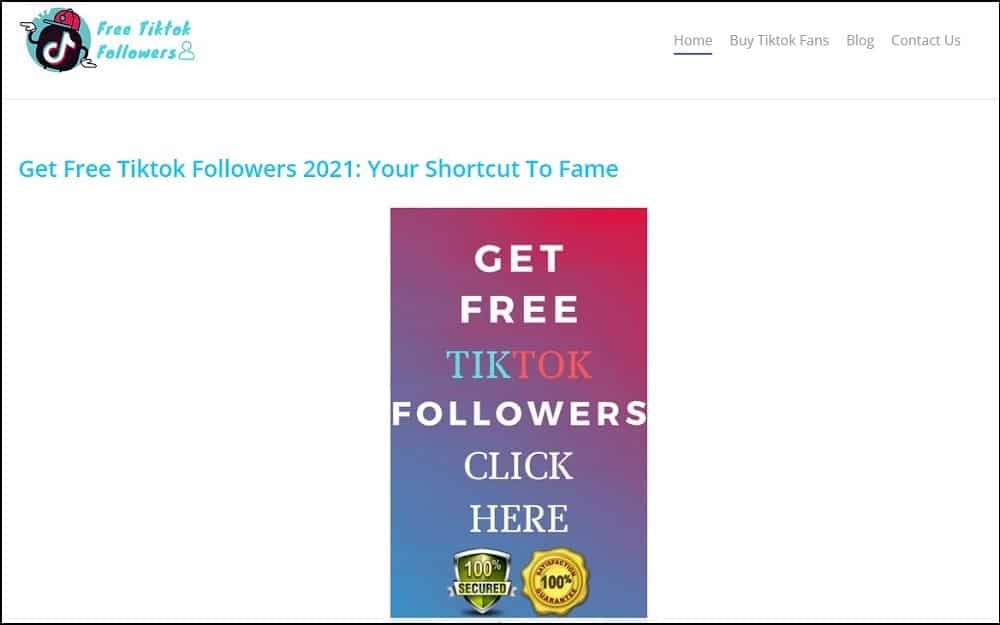 Get Free Tiktok Followers for GRPLive