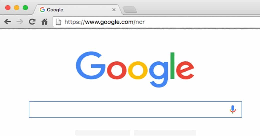 Google geo-location redirection is simply visit